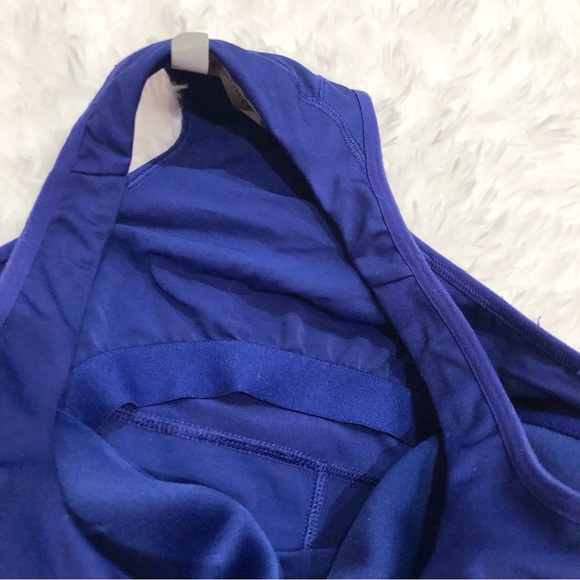 Athleta PR Racerback Tank 2 Running Yoga Sapphire Blue XS - Picture 9 of 10